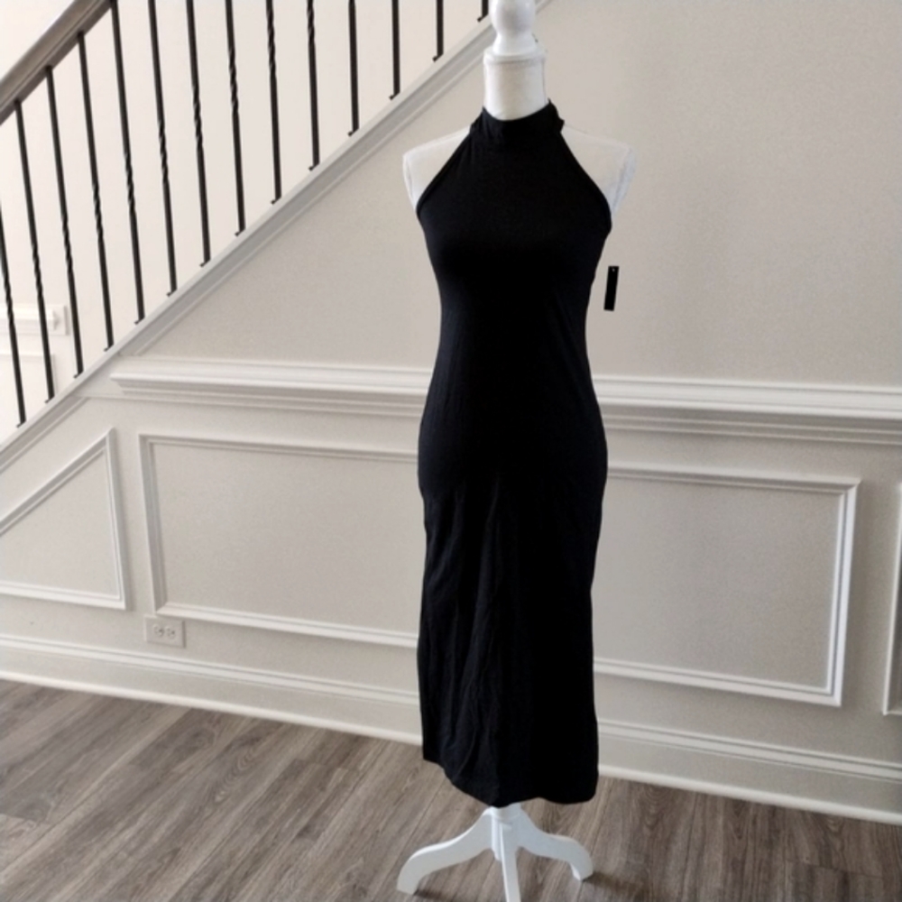 BodyBag by jude Elegant Black Halter Dress Sz-P/S